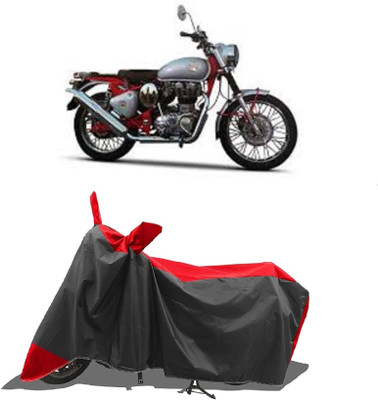 SPECTUS Two Wheeler Cover for Royal Enfield(Bullet Trials 350, Red)