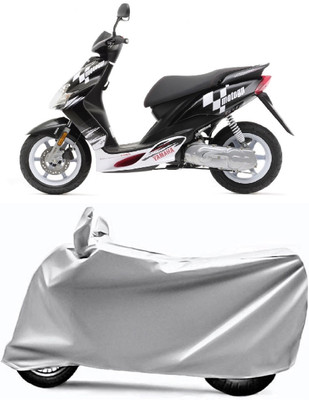XOCAVO Two Wheeler Cover for Yamaha(Jog R, Silver)