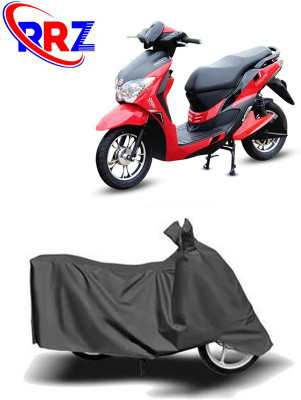 RRZ Waterproof Two Wheeler Cover for Hero Electric(Dash, Grey)