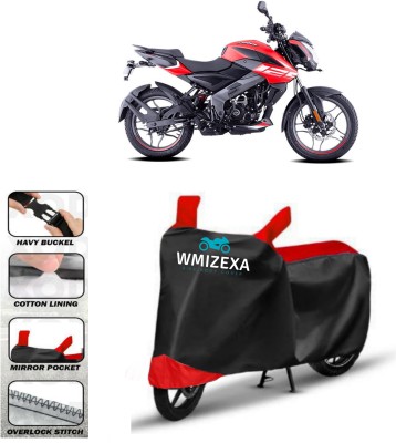 WMIZEXA Two Wheeler Cover for Bajaj(Pulsar NS 160, Red, Black)