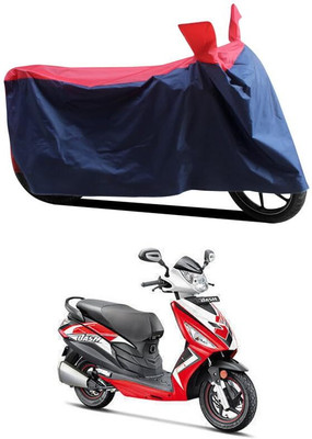 AASHTIK MART Two Wheeler Cover for Hero(Dash, Red, Blue)