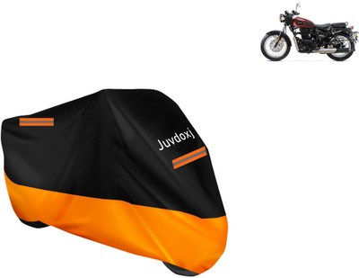 Juvdoxj Waterproof Two Wheeler Cover for Benelli(Imperiale 400, Orange)