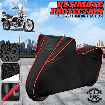 FBC Waterproof Two Wheeler Cover for Bajaj(Avenger, Black)
