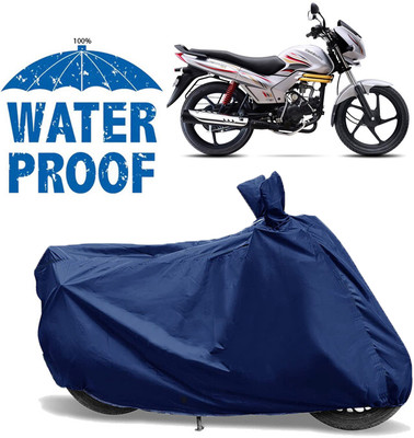 OliverX Waterproof Two Wheeler Cover for Mahindra(Centuro Rockstar, Blue)