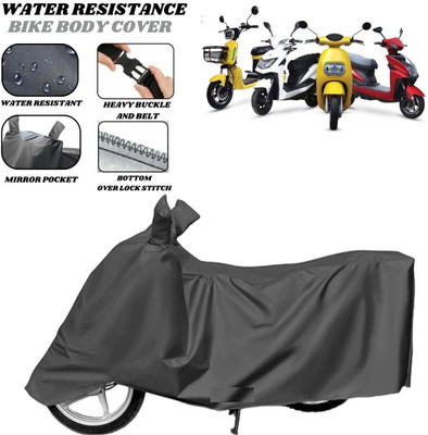 SRP PRODUCT Waterproof Two Wheeler Cover for Techo Electra(Electra, Grey)