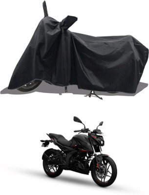 Mdstar Waterproof Two Wheeler Cover for Bajaj(Pulsar N160, Black)