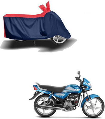 smwzxyu Waterproof Two Wheeler Cover for Hero(HF Deluxe, Red, Blue)