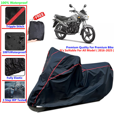 SThanaveX Waterproof Two Wheeler Cover for Suzuki(Hayate, Black)