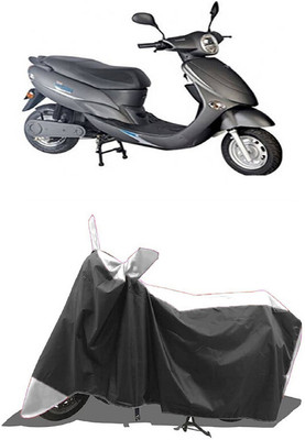 SUGASHRI Waterproof Two Wheeler Cover for Avon(E Star, White, Black)
