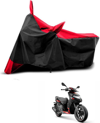 KEDIT Two Wheeler Cover for Ampere(SR 160, Red, Black)