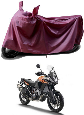 THE REAL ARV Waterproof Two Wheeler Cover for KTM(1050 Adventure, Maroon)