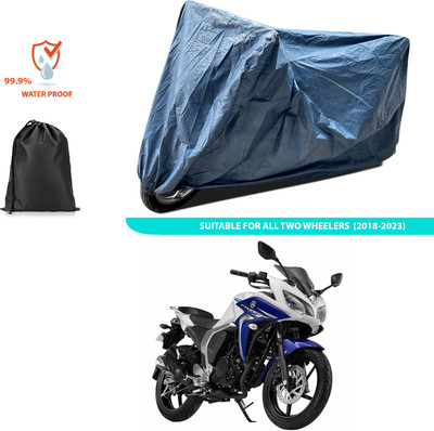 CODOKI Waterproof Two Wheeler Cover for Yamaha(Fazer-250 BS6, Blue)