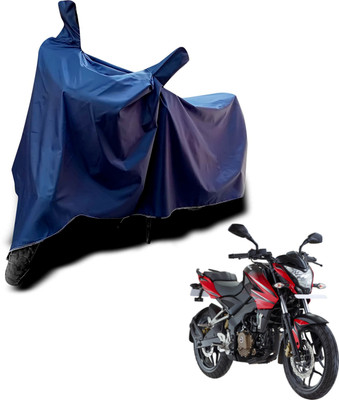 KEDIT Two Wheeler Cover for Bajaj(Pulsar 200, Blue)