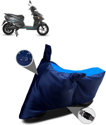 PAGORA Waterproof Two Wheeler Cover for Hero(Electric Atria, Blue)