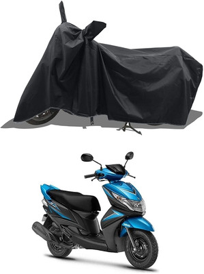 AASHTIK MART Two Wheeler Cover for Yamaha(Ray Z, Black)