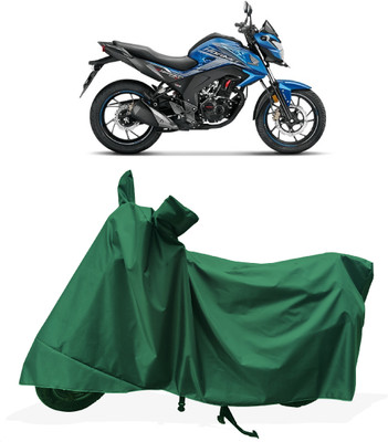 Tricway Two Wheeler Cover for Honda(CB Hornet 160R, Green)