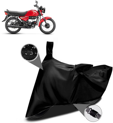 DeepShakshi AUTOMOTIVE Two Wheeler Cover for Hero(HF Dawn BS6, Black)