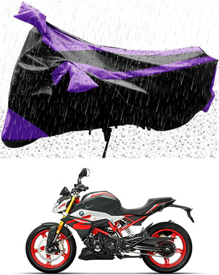 MWBB Waterproof Two Wheeler Cover for BMW(G 310 R, Black)