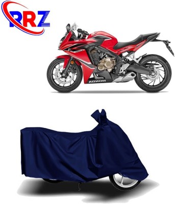 RRZ Two Wheeler Cover for Honda(CBR 650F, Blue)