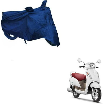 Varnwal E Commerce Waterproof Two Wheeler Cover for Suzuki(Access, Blue)