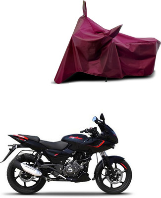 Aoriyon Waterproof Two Wheeler Cover for Bajaj(Pulsar 180F, Maroon)