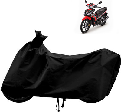 Horseyaart Waterproof Two Wheeler Cover for Honda(Blade 125, Black)