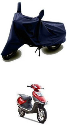 DeepShakshi AUTOMOTIVE Waterproof Two Wheeler Cover for Hero(Electric, Blue)