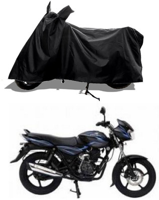 GROFATIK Two Wheeler Cover for Bajaj(Discover 100 DTS-i, Black)
