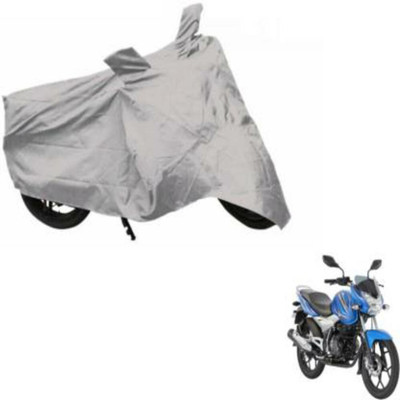 HMS Two Wheeler Cover for Bajaj(Discover 125 DTS-i, Silver)