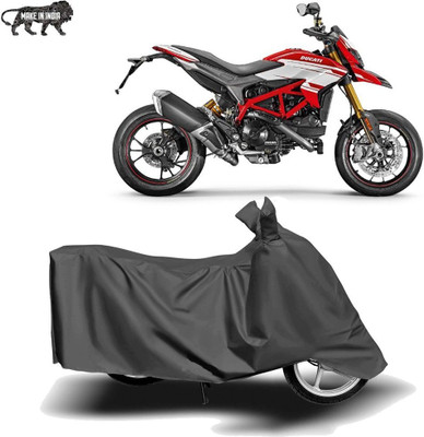 MWBB Waterproof Two Wheeler Cover for Ducati(Hypermotard 939, Grey)