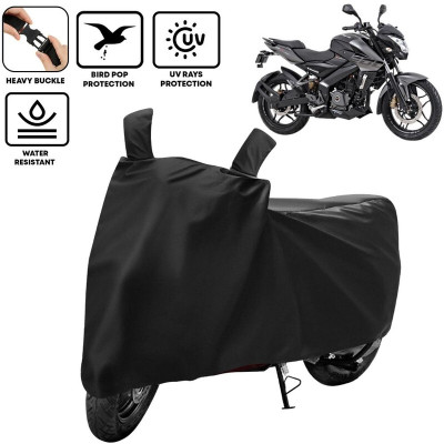 kerwa Waterproof Two Wheeler Cover for Bajaj(Pulsar NS 200, Black)