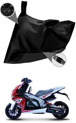 KEDIT Two Wheeler Cover for TVS(Creon, Black)