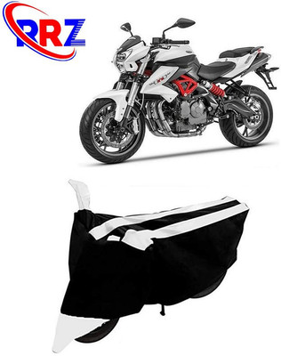 RRZ Waterproof Two Wheeler Cover for Benelli(TNT 600i, Black, White)