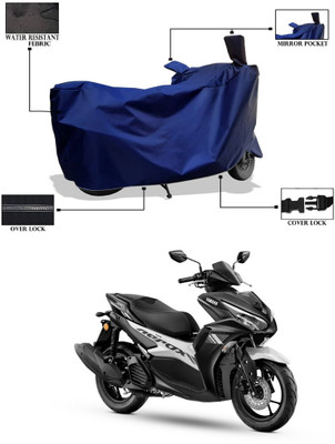 CODOKI Waterproof Two Wheeler Cover for Yamaha(Aerox 155 Maxi BS6, Blue)