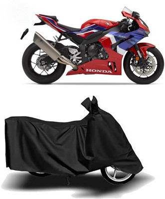 Mdstar Waterproof Two Wheeler Cover for Honda(CB 1000R, Black)