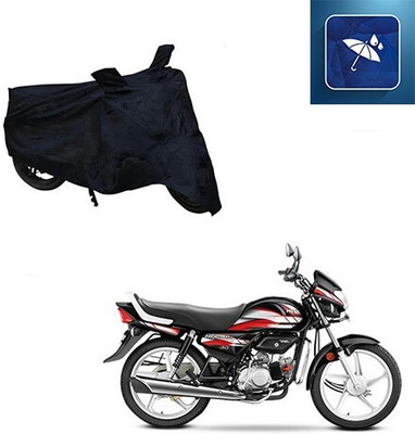 MMSSTAR Waterproof Two Wheeler Cover for Hero(CD deluxe, Black)