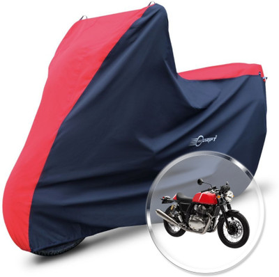 Neodrift Two Wheeler Cover for Royal Enfield(Continental GT, Red, Black)