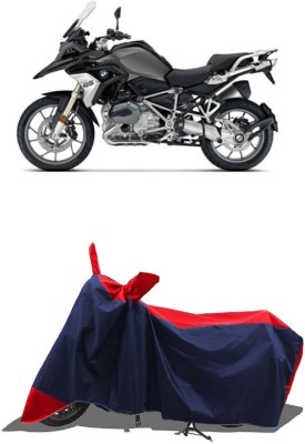 SUGASHRI Waterproof Two Wheeler Cover for BMW(1200 GS, Red, Blue)