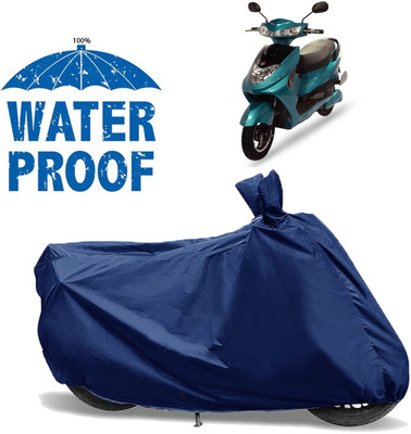AUTOCAD Waterproof Two Wheeler Cover for Okinawa(R30 electric scooter, Blue)