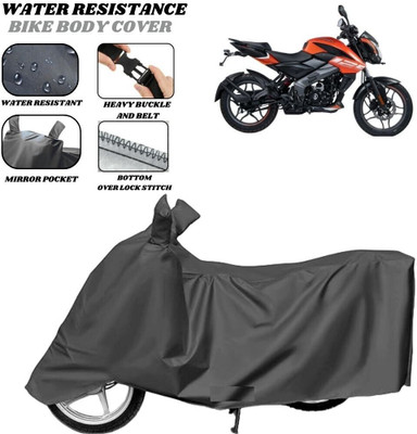 SRP PRODUCT Waterproof Two Wheeler Cover for Bajaj(Pulsar NS125, Grey)