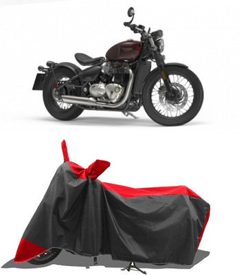 SPECTUS Two Wheeler Cover for Triumph(Bonneville Bobber BS6, Red)