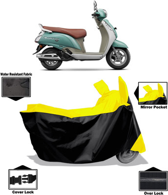 Amexride Two Wheeler Cover for Suzuki(Access 125, Yellow)