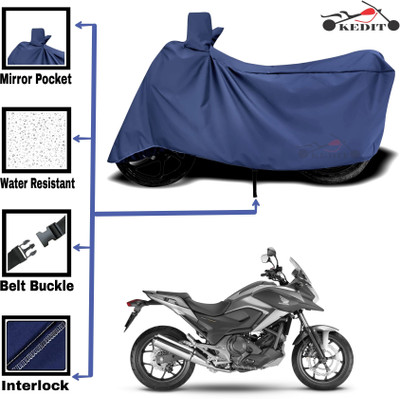 DeepShakshi AUTOMOTIVE Two Wheeler Cover for Honda(CBR 250R, Blue)