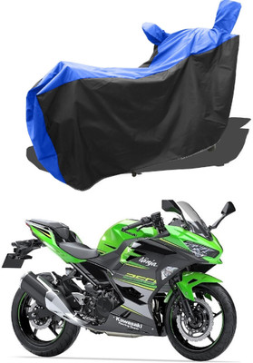 DeepShakshi AUTOMOTIVE Waterproof Two Wheeler Cover for Kawasaki(Ninja 250, Red)
