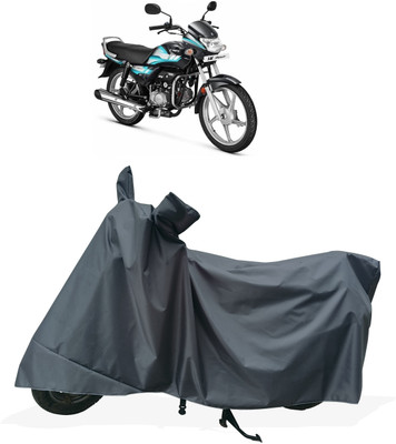 Tricway Two Wheeler Cover for Hero(HF Deluxe BS6, Grey)