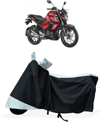 Tricway Two Wheeler Cover for Yamaha(FZ-S Fi Version 3.0 BS6, White)