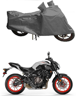 MMSSTAR Waterproof Two Wheeler Cover for Yamaha(MT 07, Grey)