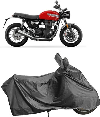 DIGGU Two Wheeler Cover for Triumph(Speed Twin, Grey)