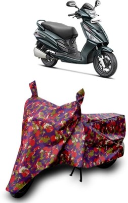 KEDIT Two Wheeler Cover for Hero(Maestro Edge, Red)