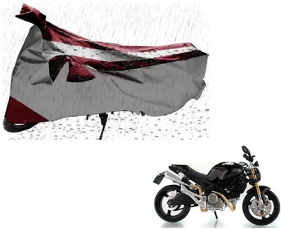MISSION COLLECTION Waterproof Two Wheeler Cover for Ducati(Monster 82, Maroon)